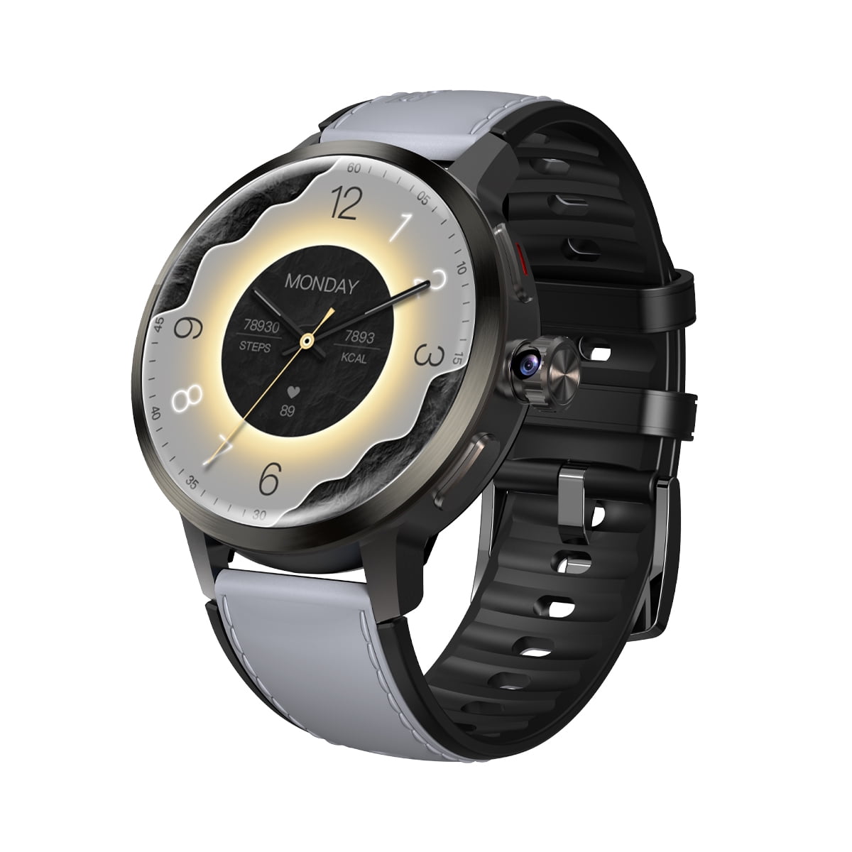 DM82 Bluetooth call only watch, 180° pull-out rotating camera, 1.75 inch large screen heart rate fitness tracker