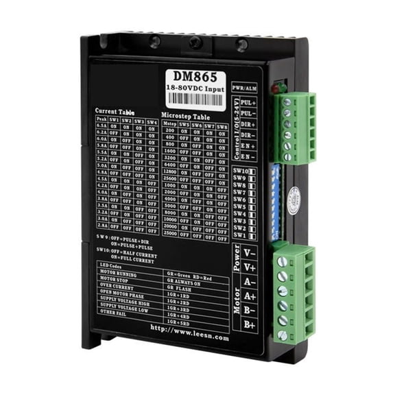 DM865A With Alarm IO Control Brake Brake Control Stepper Motor Motor Driver - DM865A