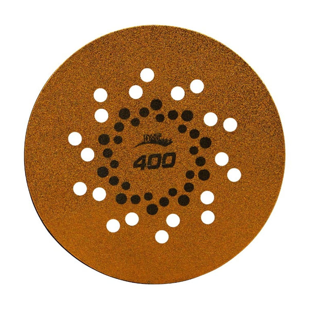 DMAXX 5 Inch Surface Removal Steel Disc for Random Orbital Sander with Diamond Carbide Abrasives - Hook and Loop Reverse Attachment, 400 Grit