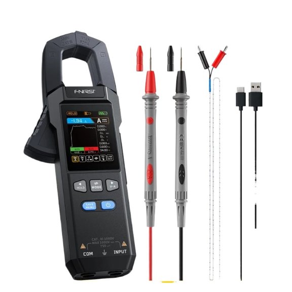 DMC-100 10000Counts 600A True RMS AC DC Digital Clamp Meter NCV Detection