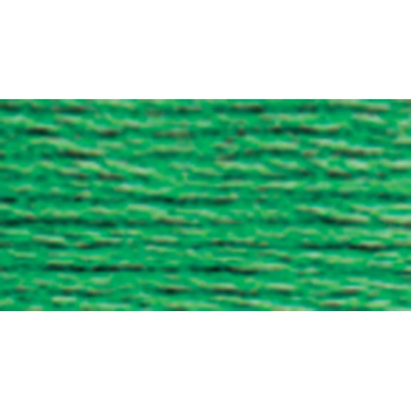 DMC Pearl Cotton Skein Size 3 16.4yd-Medium Emerald Green