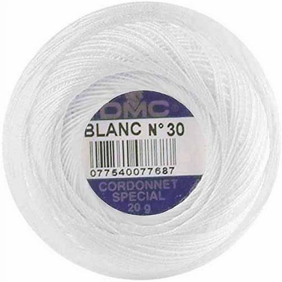 DMC 151 60-BLANC DMC Cordonnet Cotton Size 60 324 Yards-White