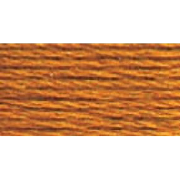 DMC 6-Strand Embroidery Cotton 100g Cone-Golden Brown Medium, Pk 1