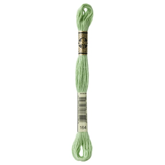 DMC 6-Strand Embroidery Cotton 8.7yd-Light Forest Green-Lighter than 989