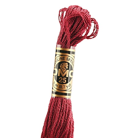 DMC 6-Strand Embroidery Cotton 8.7yd-Medium Garnet