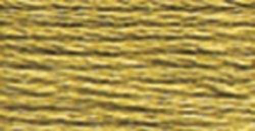 DMC 6-Strand Embroidery Cotton 8.7yd-Mustard, Pk 12, DMC
