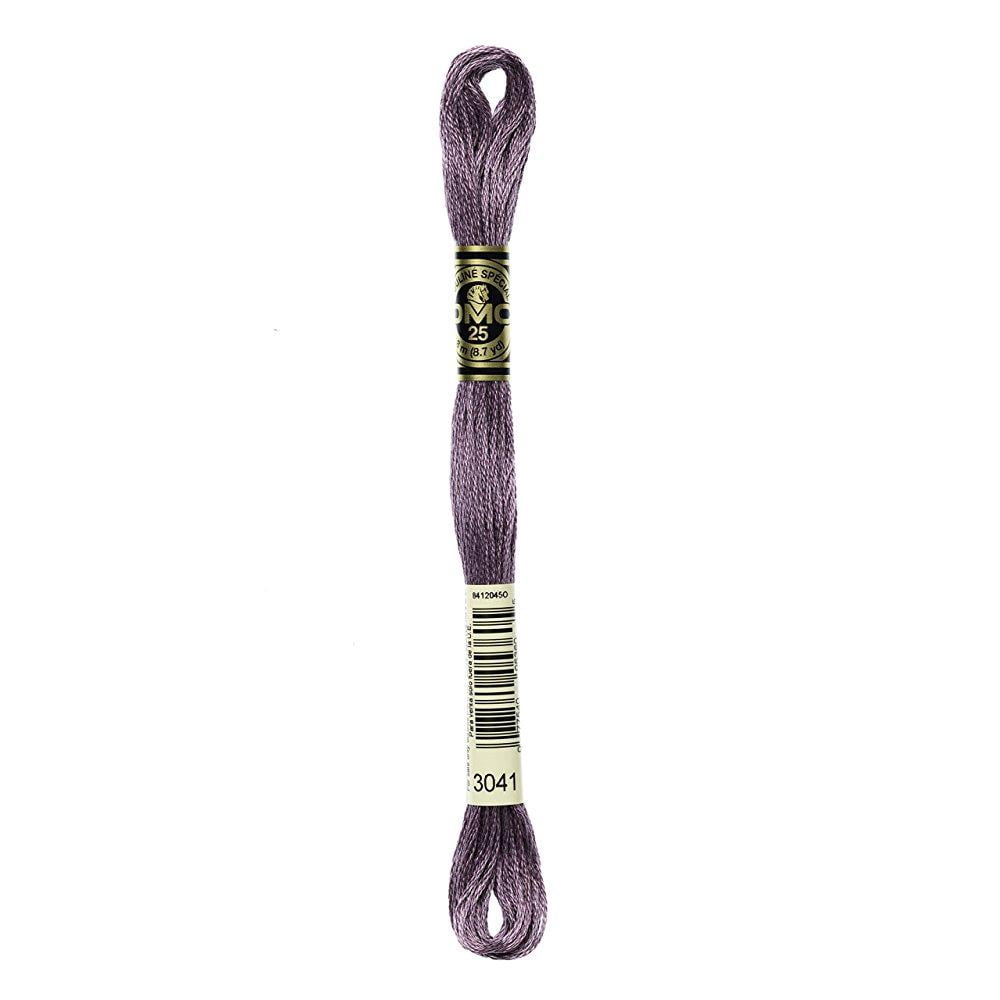 DMC 6 Strand Embroidery Floss-3041 Antique Violet