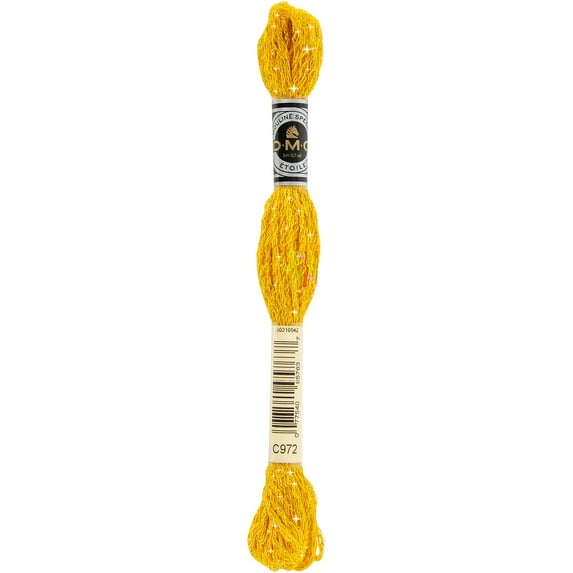 DMC 6-Strand Etoile Embroidery Floss 8.7yd-Deep Canary