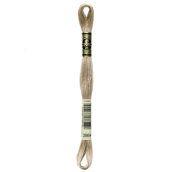 DMC 6-Strand Light Mocha Beige Embroidery Cotton, 8.7 Yd.