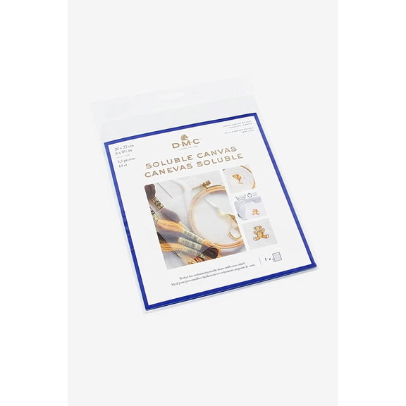 DMC 8" x 8.5" Soluble Canvas, 14 Count