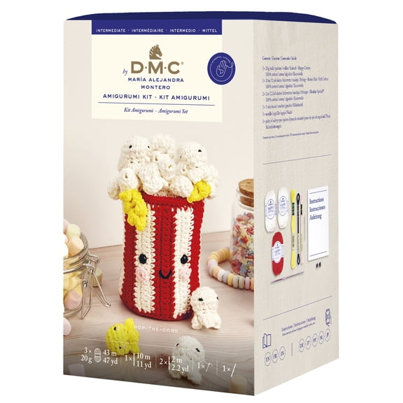 DMC Amigurumi Kits - Pop the Corn