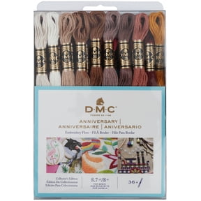 DMC Embroidery Floss Pack - Anniversary Collection - 8.7 yards - 36 skein