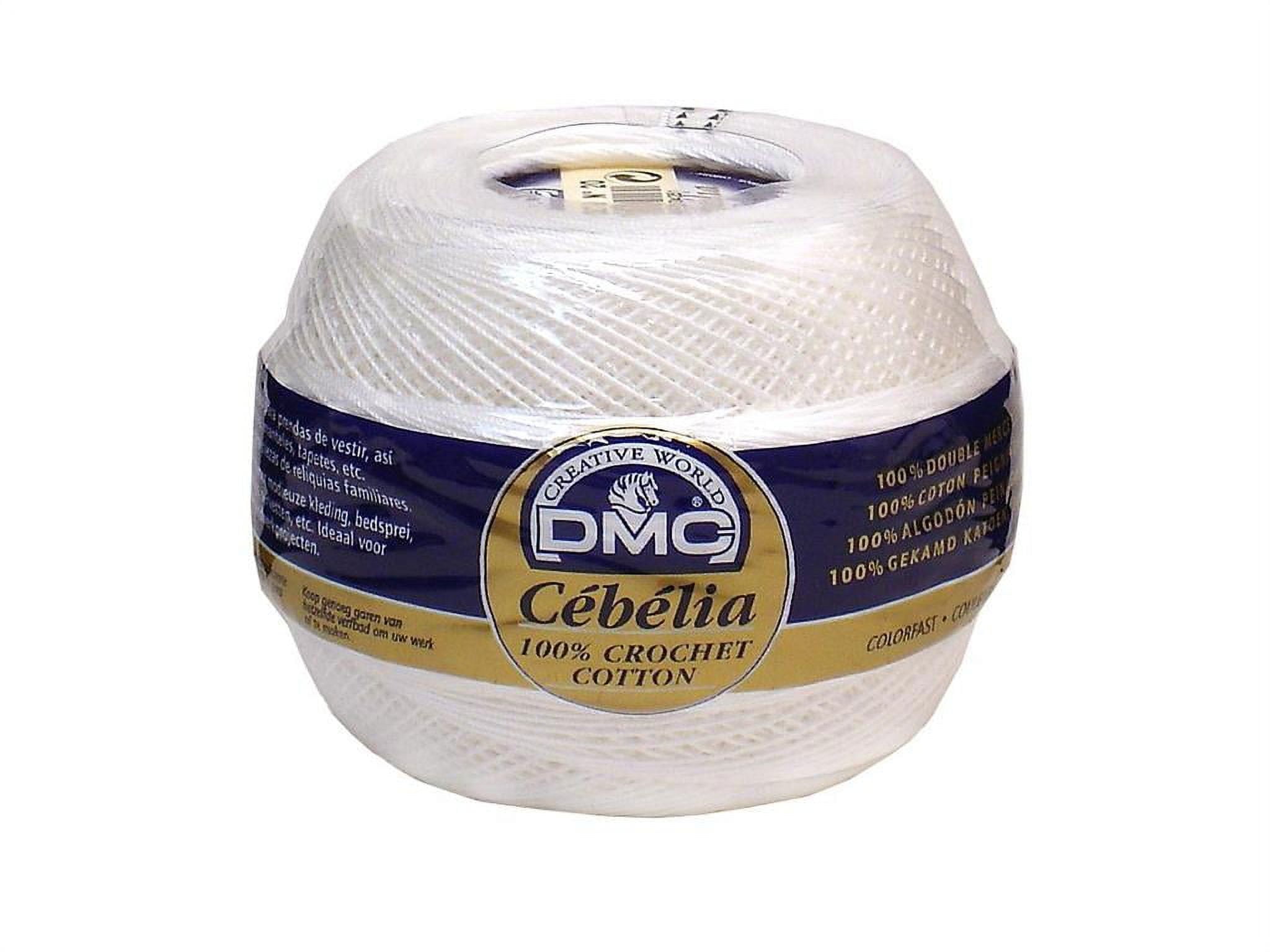 DMC Cebelia Crochet Cotton 20 White