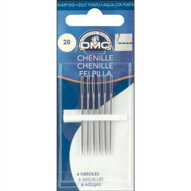 DMC Embroidery Hand Needles Size 5/10 15 Pack 1765-5/10 (12-Pack)