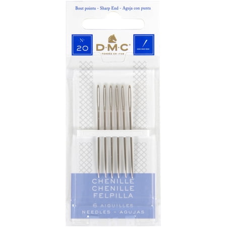 DMC Chenille Hand Needles-Size 20 6/Pkg
