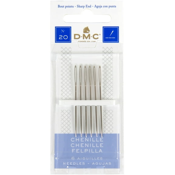 DMC Chenille Hand Needles-Size 20 6/Pkg