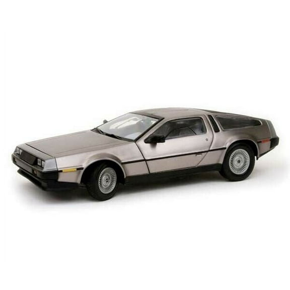 Moviemarket DMC De Lorean Car Iconic 1980s Vehicle Back to the Future Time Travel 24" x 36" Framed Poster
