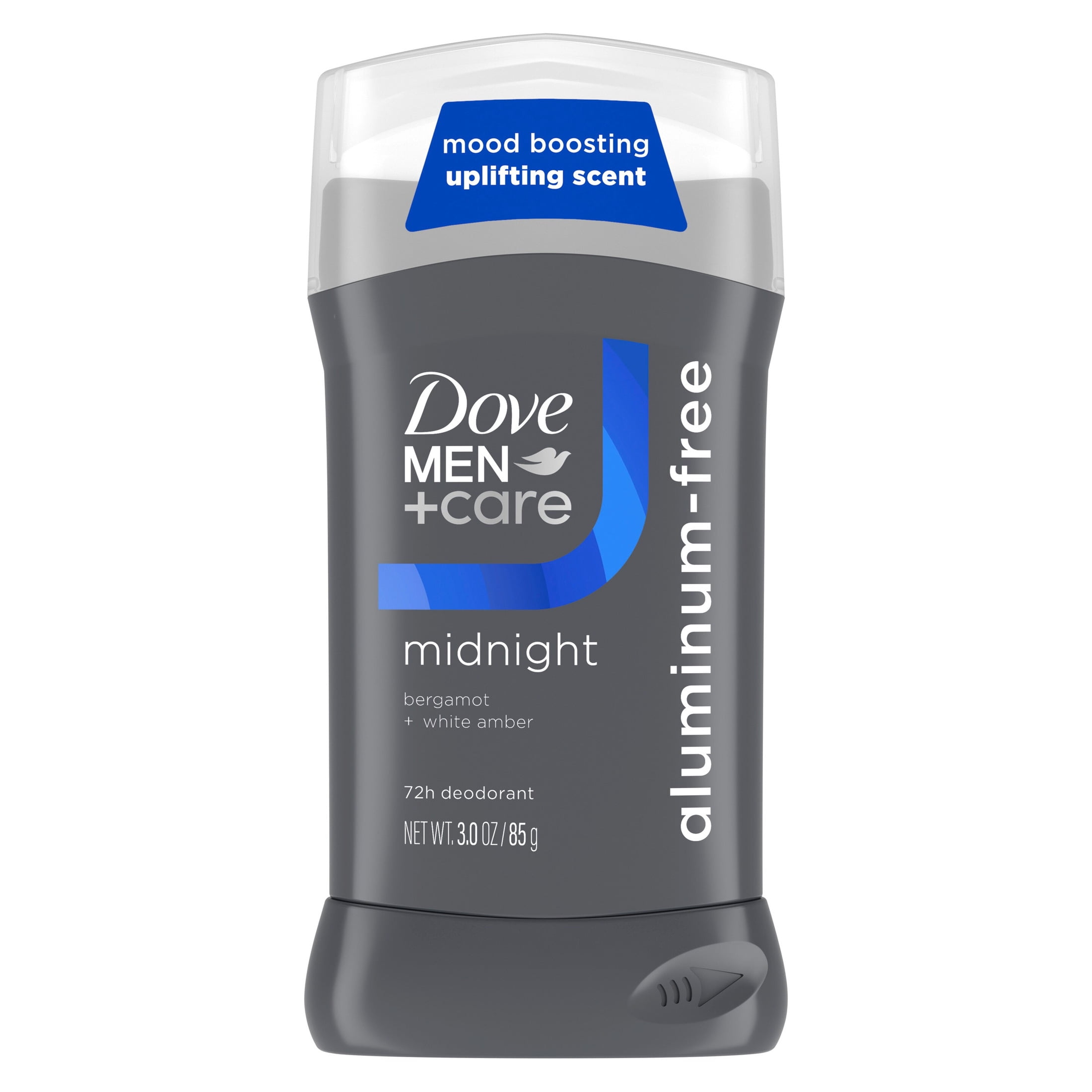 Dove Men+Care Deodorant Stick Mood Boosting Scent Midnight 72h Odor Protection, 3 oz