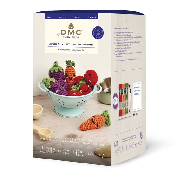 DMC Amigurumi Kits - Veggie Pals
