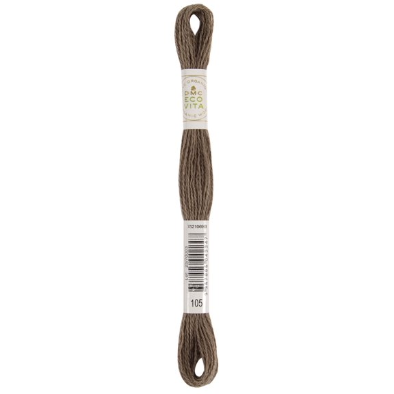 DMC Eco Vita 100% Organic Wool Crewel Thread -Toasted Catechu