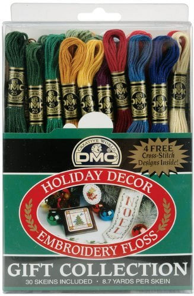 DMC Embroidery Floss Pack 8.7yd, Holiday Decor 30/Pkg