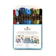 DMC Embroidery Floss Pack - Popular Colors - 8.7-Yards - 36 Skeins