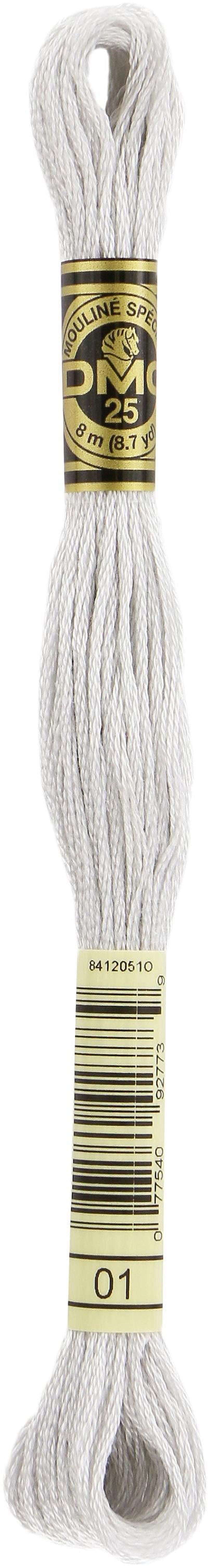 DMC # 01 White Tin Floss / Thread
