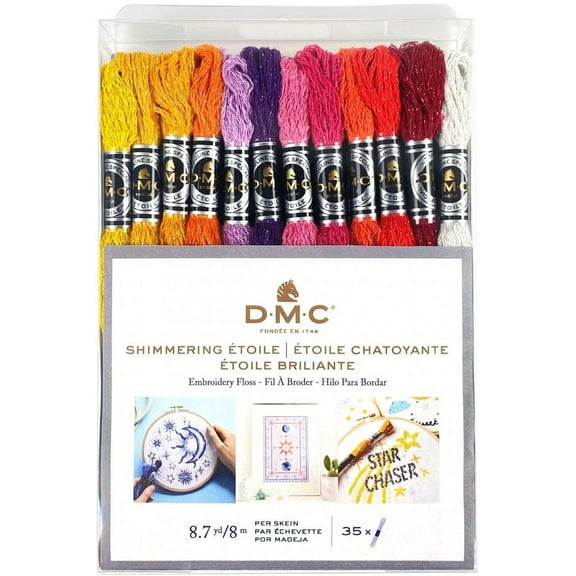 DMC Etoile Embroidery Floss Pack 8.7yd 35/Pkg