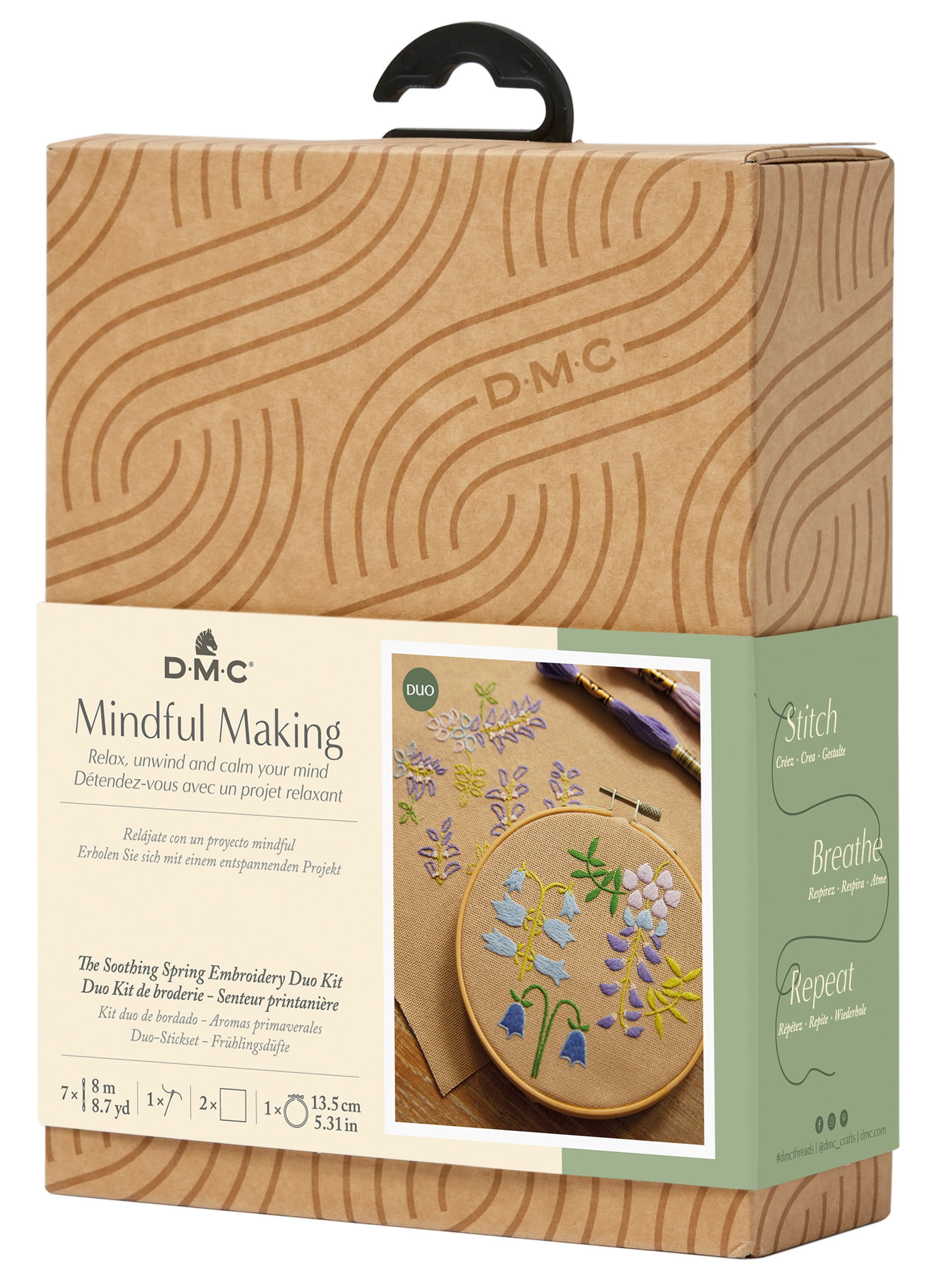 DMC Intermediate Embroider Duo Kit-Soothing Spring