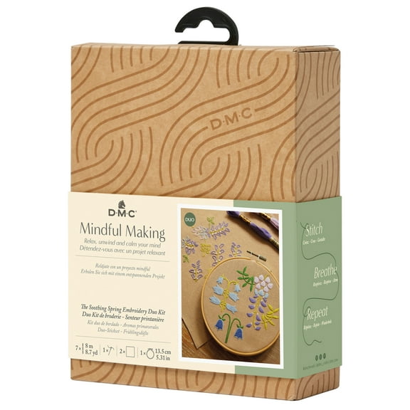 DMC Intermediate Embroider Duo Kit-Soothing Spring