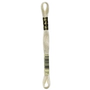 DMC Mouline 117-712 Six-Strand Embroidery Thread, Warm Cream, 8.7-Yards