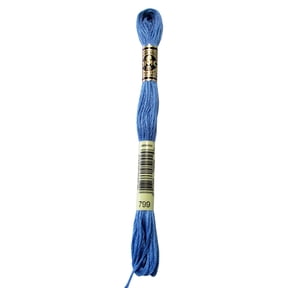 DMC Mouline 117-799 Medium Delft Blue Embroidery Thread, 8.7 yd