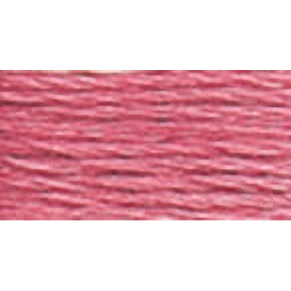 DMC Mouline 117-899 Six-Strand Embroidery Thread, Medium Rose, 8.7-Yards