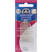 DMC Mouline Embroidery Hand Needles, 2-Pack, Size 1-5, 1765-1/5