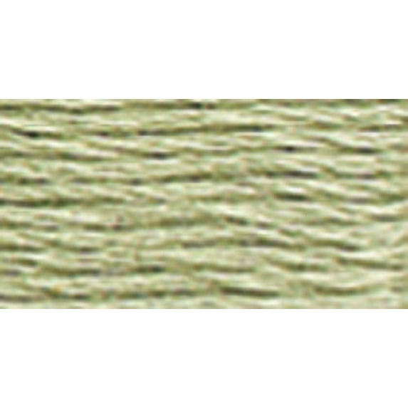 DMC Pearl Cotton Ball Size 12 141yd-Very Light Fern Green