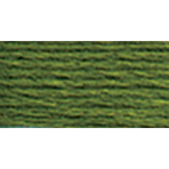 DMC Pearl Cotton Ball Size 8 87yd-Avocado Green