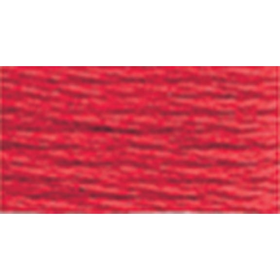 DMC Pearl Cotton Ball Size 8 87yd-Bright Red