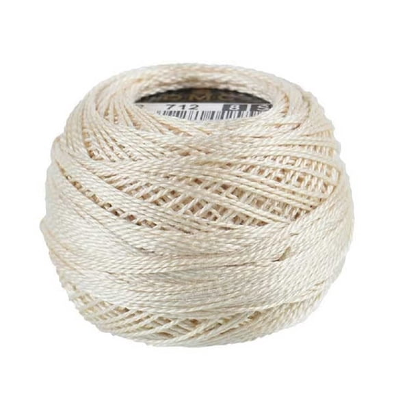 DMC Pearl Cotton Ball Size 8 87yd-Cream