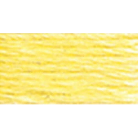 DMC Pearl Cotton Ball Size 8 87yd-Light Lemon