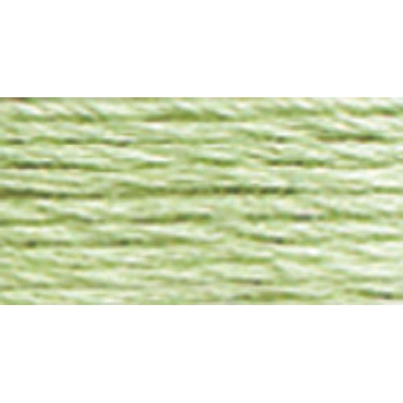 DMC Pearl Cotton Ball Size 8 87yd-Very Light Pistachio Green