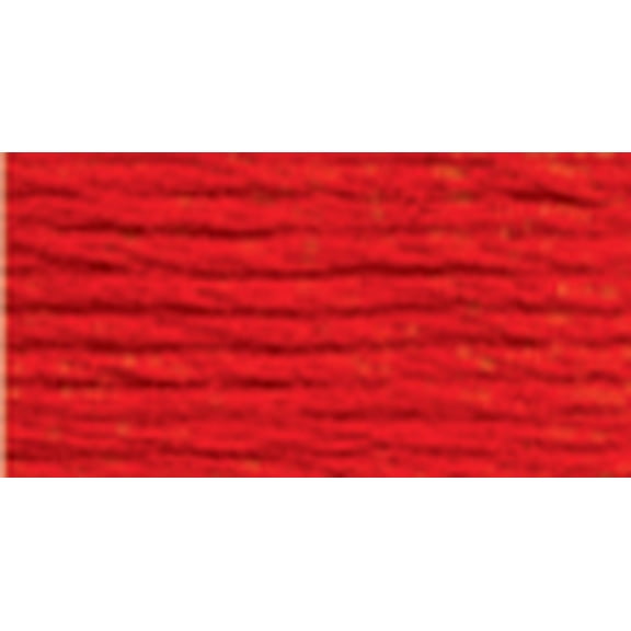 DMC Pearl Cotton Skein Size 5 27.3yd-Bright Orange-Red
