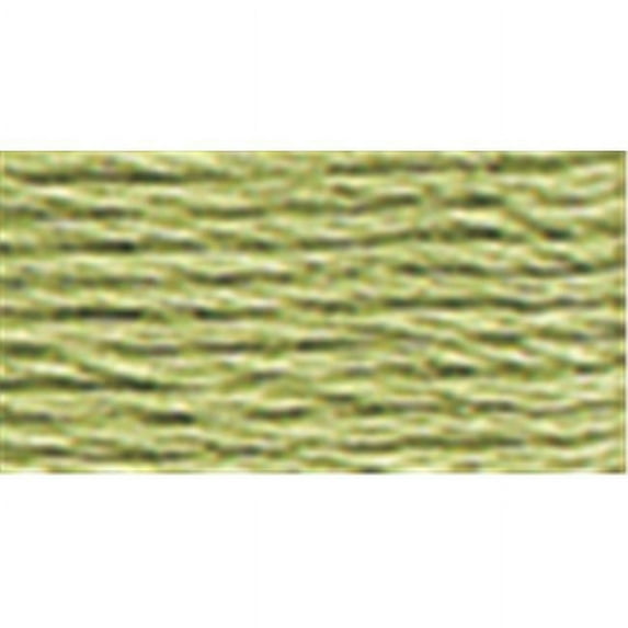 DMC Pearl Cotton Skein Size 5 27.3yd-Green Grey