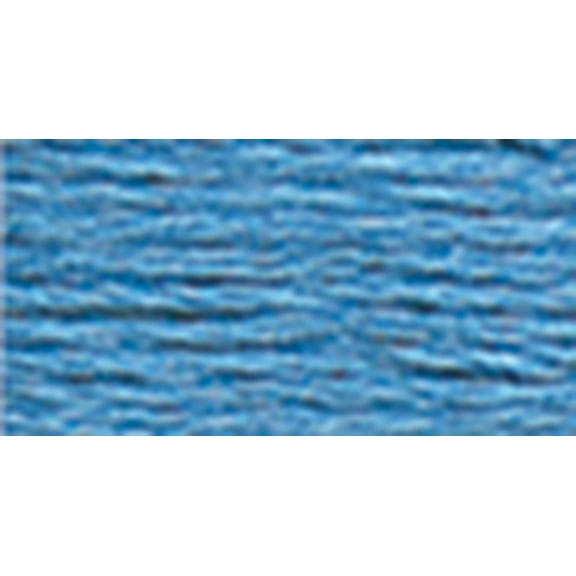 DMC Pearl Cotton Skein Size 5 27.3yd-Medium Blue