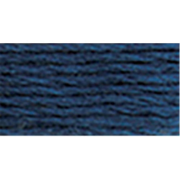 DMC Pearl Cotton Skein Size 5 27.3yd-Medium Navy Blue