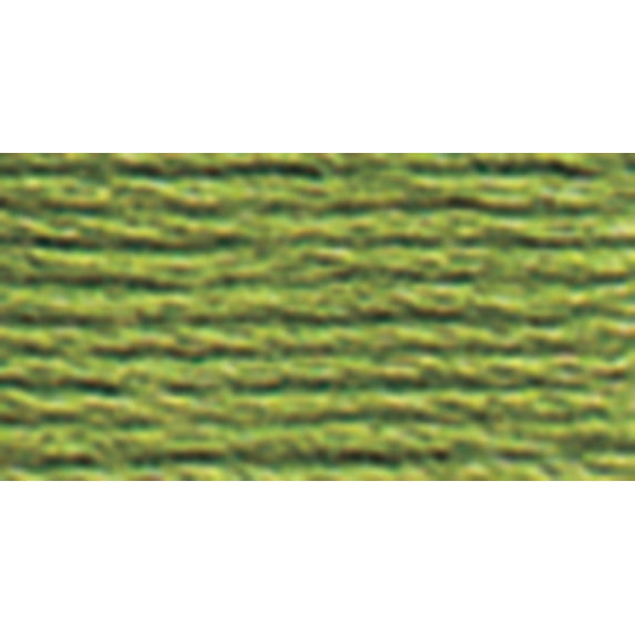 DMC Pearl Cotton Skein Size 5 27.3yd-Medium Yellow Green