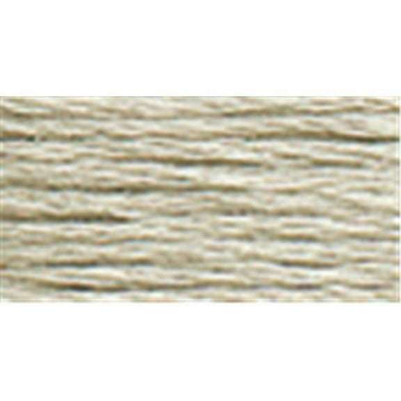 DMC Pearl Cotton Skein Size 5 27.3yd-Very Light Brown Grey
