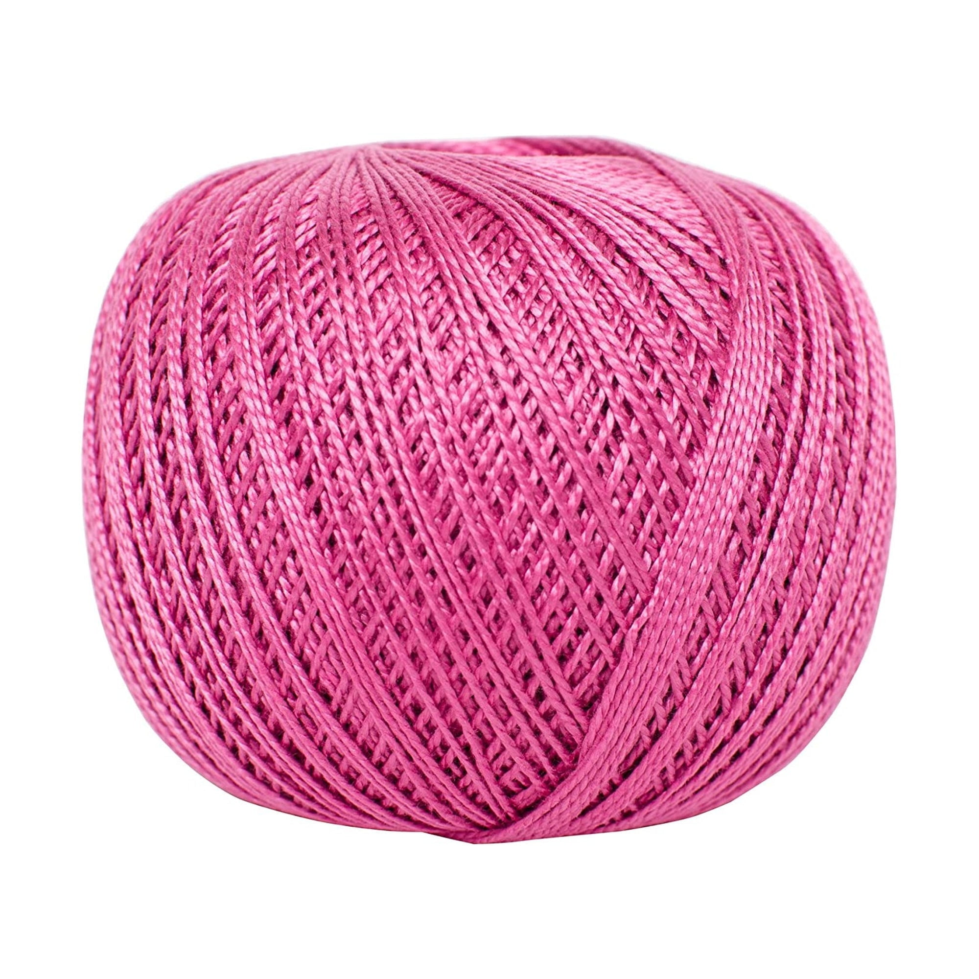 DMC Petra Crochet Cotton Thread, Size 5 306 Yards (Color 53607 Pink