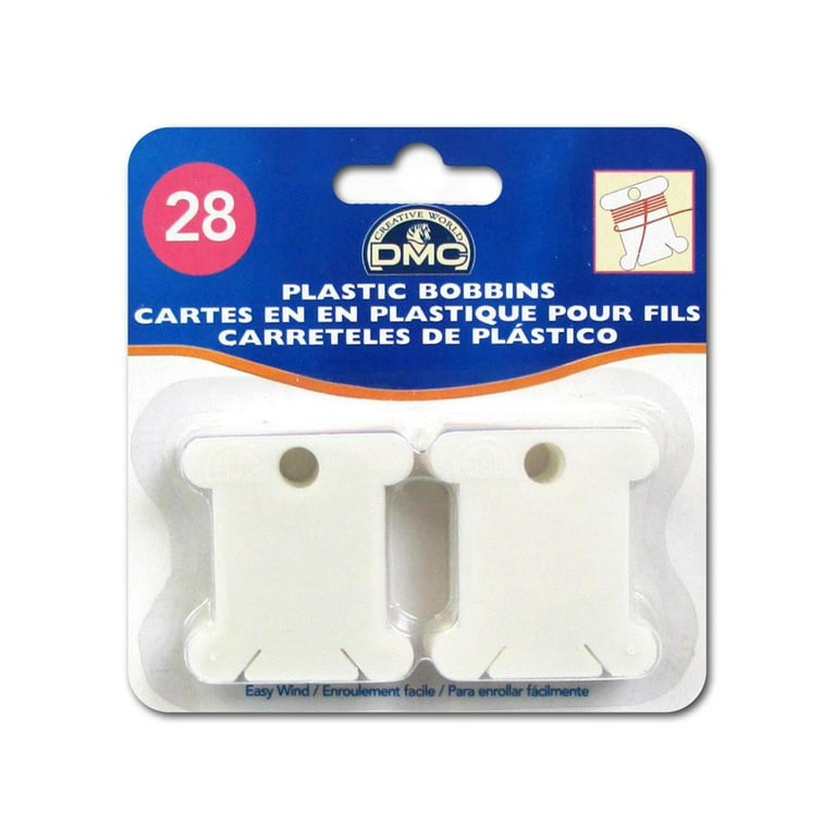 DMC Plastic Floss Bobbins, 28 Count 