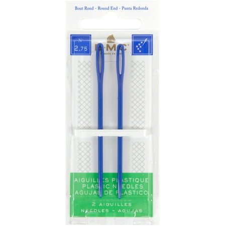 DMC Plastic Hand Needles-2.75" 2/Pkg