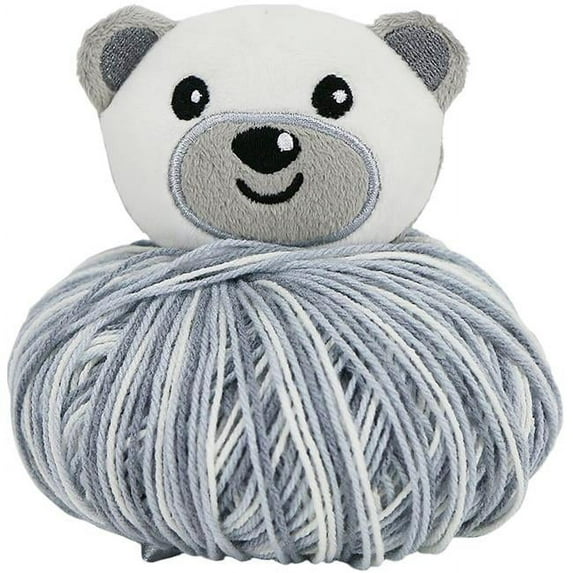 DMC Products Acrylic Gray and White Yarn, 152 yd